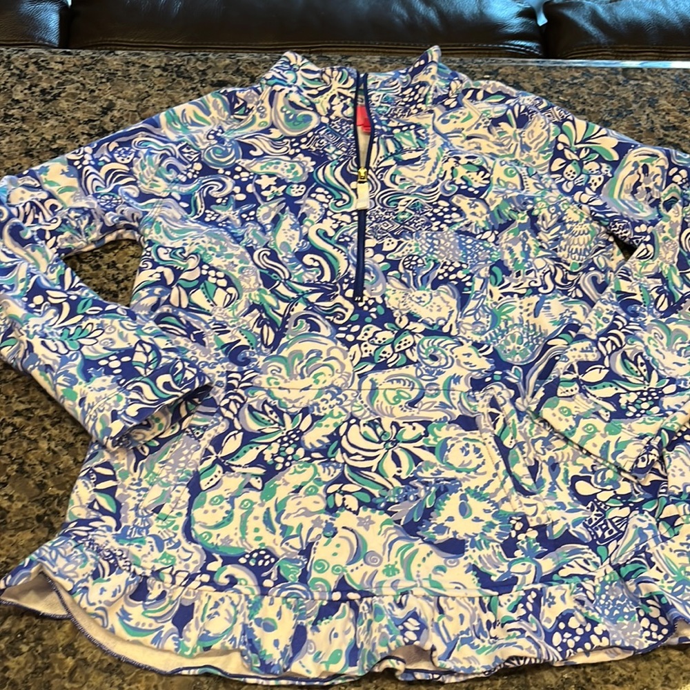 Lilly Pulitzer 1/2 sip pullover